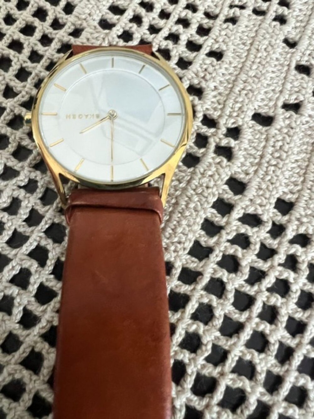 Skagen Nillson Leather Collection  Watch SKW2344